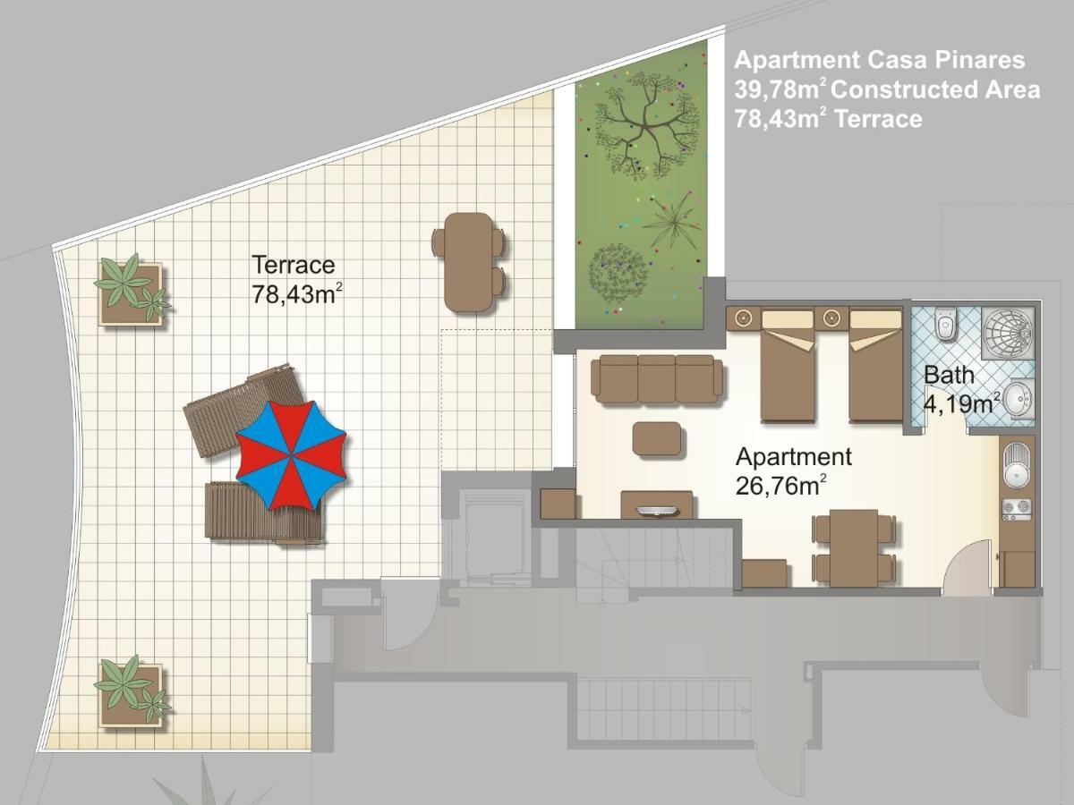 מאלגה Appartment Pinar מראה חיצוני תמונה